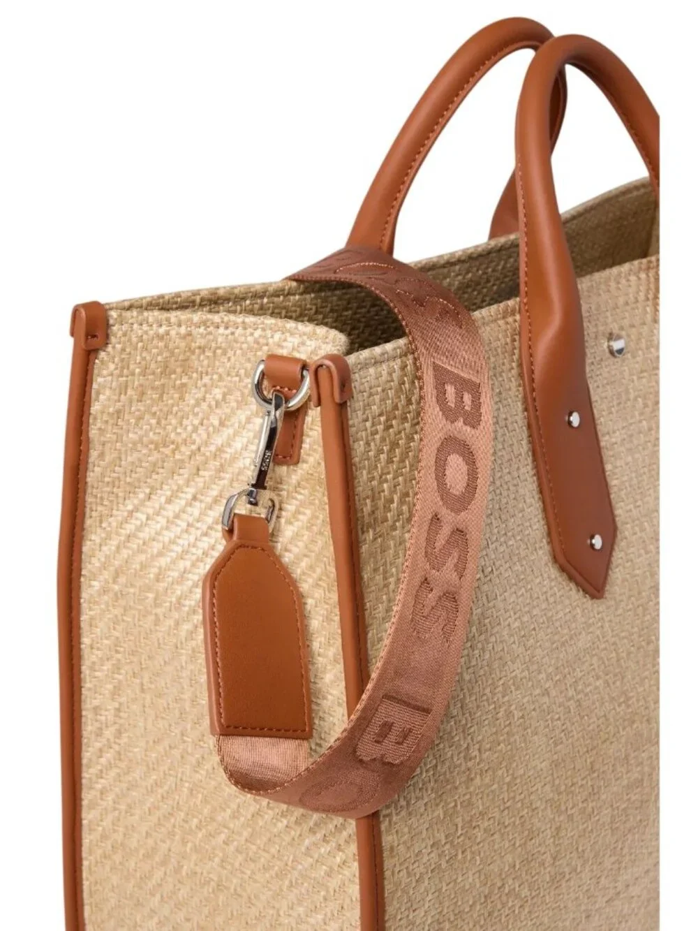 BOSS Sandy Tote in Natural Beige Womens Bag Travel Handbag
